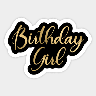 Birthday Girl Sticker